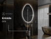 LED Fürdőszobai Tükör Irreguláris Formával U221 #8