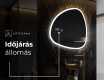 LED Fürdőszobai Tükör Irreguláris Formával J222 #6