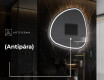 LED Fürdőszobai Tükör Irreguláris Formával J223 #8