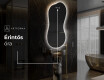 LED Fürdőszobai Tükör Irreguláris Formával K221 #7