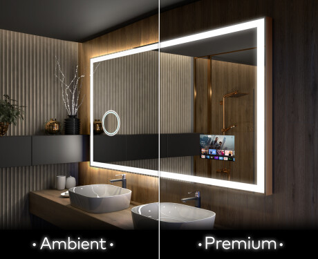 Fürdőszoba Tükör Világítással LED L01 #1