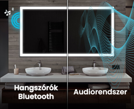 Fürdőszoba Tükör Világítással LED L01 #5