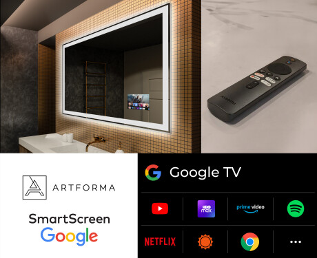 Fürdőszoba Tükör Világítással LED L01 #5