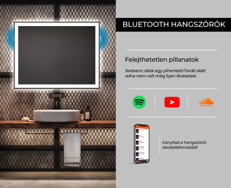 Fürdőszoba Tükör Világítással LED L01 #6