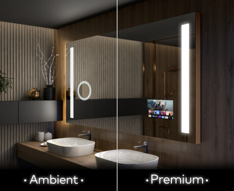 Fürdőszoba Tükör Világítással LED L02 #1
