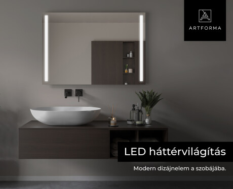 Fürdőszoba Tükör Világítással LED L02 #6