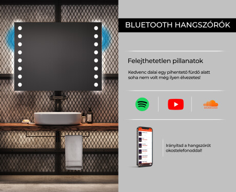 Fürdőszoba Tükör Világítással LED L06 #6