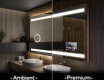Fürdőszoba Tükör Világítással LED L09 #1