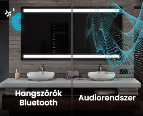 Fürdőszoba Tükör Világítással LED L09 #5