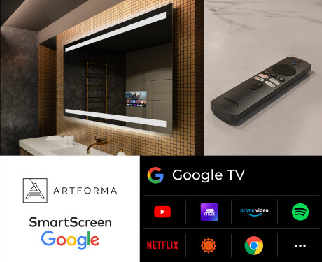 Fürdőszoba Tükör Világítással LED L09 #5