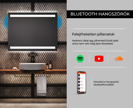 Fürdőszoba Tükör Világítással LED L09 #6