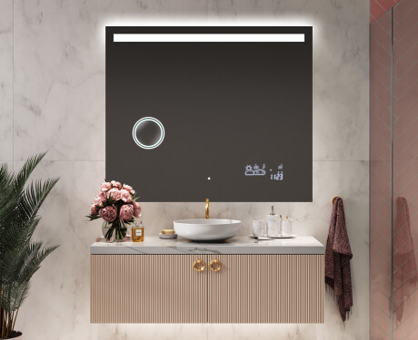 Fürdőszoba Tükör Világítással LED L12 #9