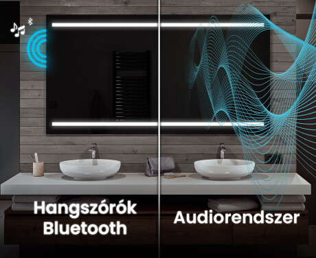 Fürdőszoba Tükör Világítással LED L23 #5