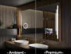 Fürdőszoba Tükör Világítással LED L27 #1
