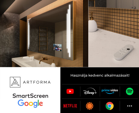 Fürdőszoba Tükör Világítással LED L27 #8