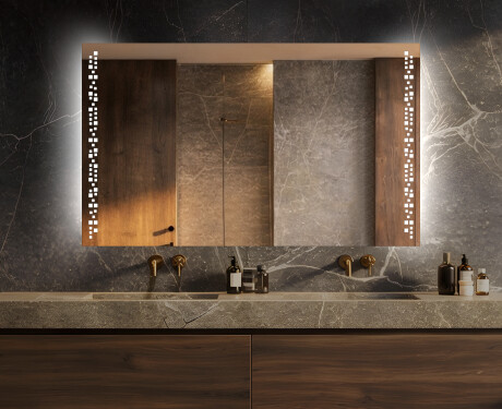 Fürdőszoba Tükör Világítással LED L38