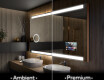 Fürdőszoba Tükör Világítással LED L47 #1