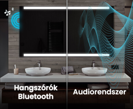 Fürdőszoba Tükör Világítással LED L47 #5
