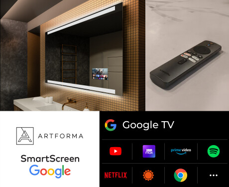 Fürdőszoba Tükör Világítással LED L47 #5