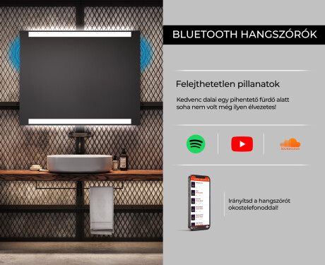 Fürdőszoba Tükör Világítással LED L47 #6