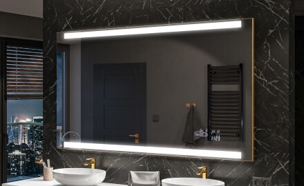 Fürdőszoba Tükör Világítással LED L47