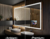 Fürdőszoba Tükör Világítással LED L49 #1