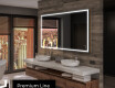 Fürdőszoba Tükör Világítással LED L49 #3