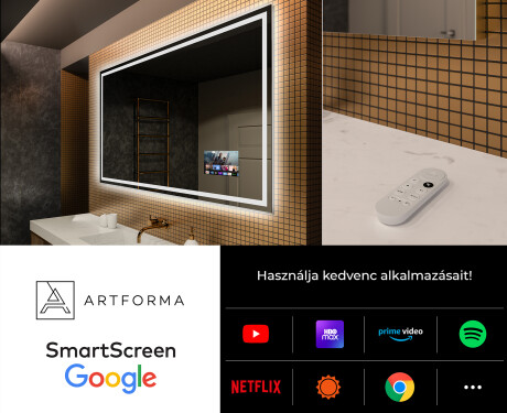 Fürdőszoba Tükör Világítással LED L49 #4