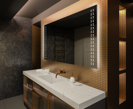 Fürdőszoba Tükör Világítással LED L55