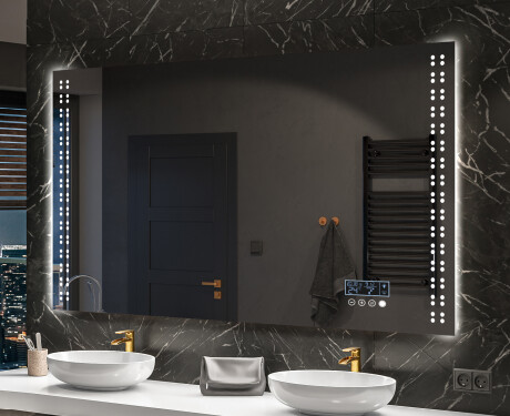 Fürdőszoba Tükör Világítással LED L55 #10