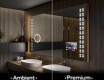 Fürdőszoba Tükör Világítással LED L55