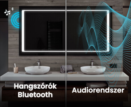 Fürdőszoba Tükör Világítással LED L61 #5