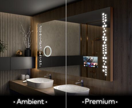 Fürdőszoba Tükör Világítással LED L65