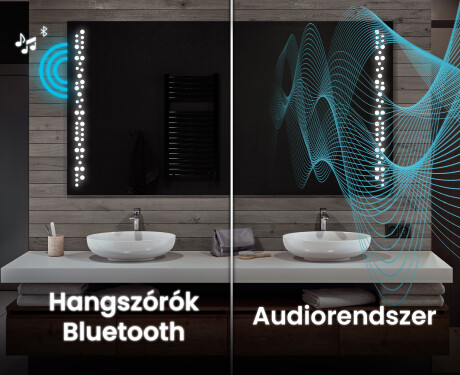 Fürdőszoba Tükör Világítással LED L65 #5
