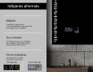 Fürdőszoba Tükör Világítással LED L65 #5