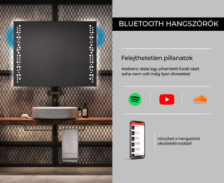 Fürdőszoba Tükör Világítással LED L65 #6