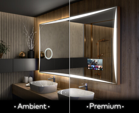 Fürdőszoba Tükör Világítással LED L77