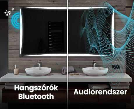 Fürdőszoba Tükör Világítással LED L77 #5