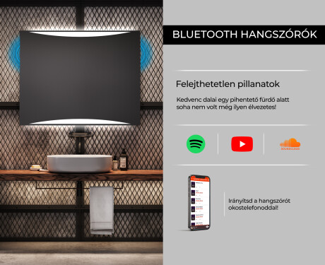 Fürdőszoba Tükör Világítással LED L78 #6