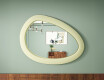 Aszimmetrikus LED tükör MDF kerettel L310 #7