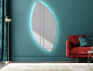 Álló fali tükör dekoráció LED L221 #1