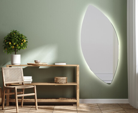 Álló fali tükör dekoráció LED L221 #2