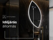 LED Fürdőszobai Tükör Irreguláris Formával L222 #6