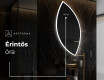 LED Fürdőszobai Tükör Irreguláris Formával L222 #7
