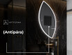 LED Fürdőszobai Tükör Irreguláris Formával L222 #8