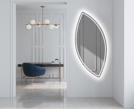 Álló fali tükör dekoráció LED L223 #5