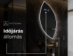 LED Fürdőszobai Tükör Irreguláris Formával L223 #6