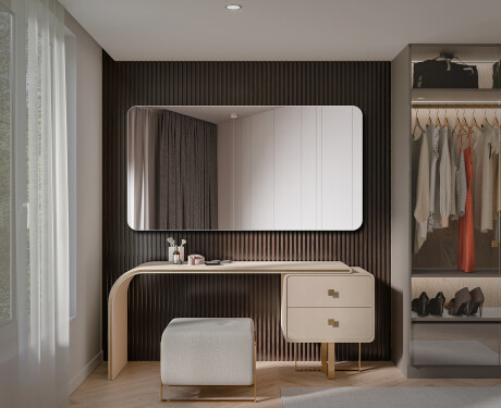 Lekerekített fali tükörlap L199 #2