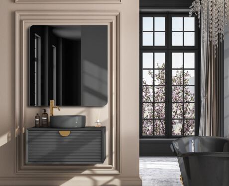 Lekerekített fali tükörlap L201 #4