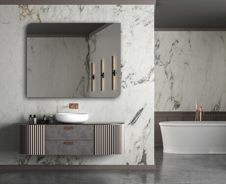 Lekerekített fali tükörlap L201 #5